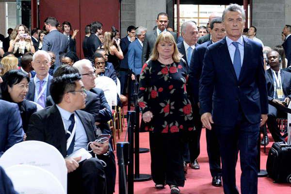 Cumbre OMC- Macri pidioacute reglas claras y un comercio justo 