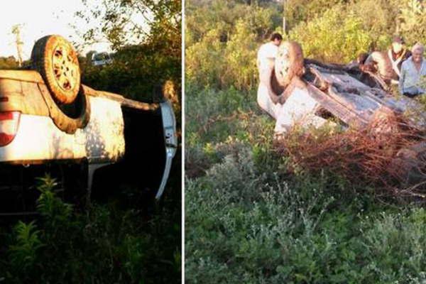 Protagonizoacute un espectacular vuelco y se salvoacute