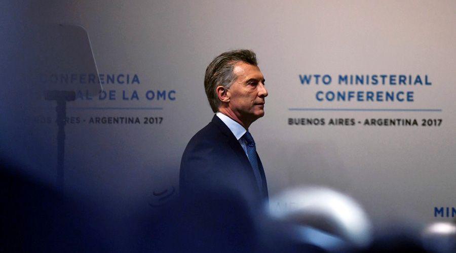 Mauricio Macri abrioacute el foro de inversiones de la OMC