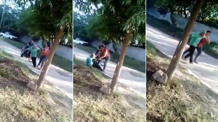 Se escapoacute de un geriaacutetrico y una mujer lo trajo a la rastra