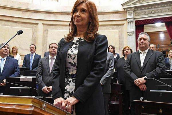 Cristina Kirchner integra Comisioacuten de Presupuesto y Hacienda en el Senado