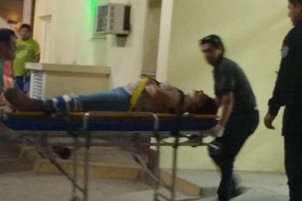 Choque de motos dejoacute herido de gravedad a un joven de Villa Balnearia