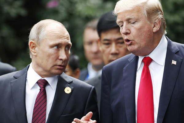 Trump llamoacute a Putin a unir fuerzas para frenar a Norcorea 