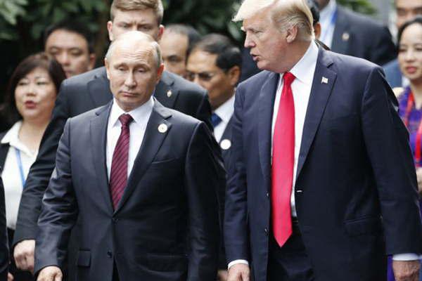 Putin le agradecioacute a Trump un informe que frustroacute un atentado