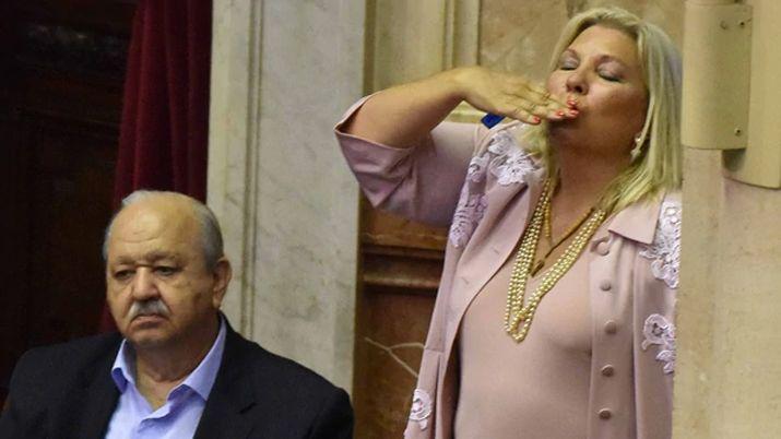 El tenso cruce entre Agustiacuten Rossi y Elisa Carrioacute