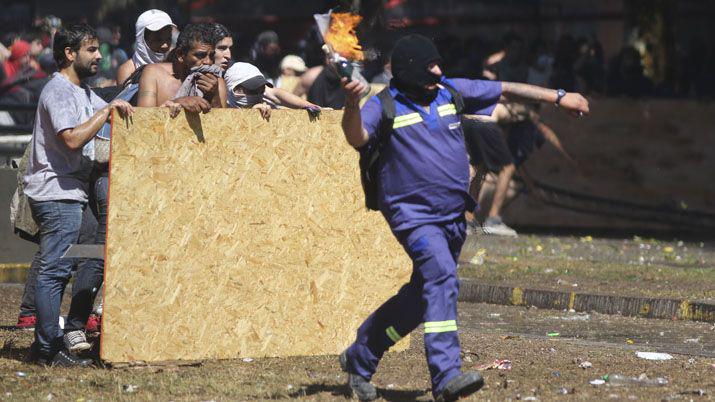 Los incidentes de esta jornada en imaacutegenes