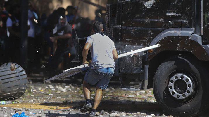 Los incidentes de esta jornada en imaacutegenes