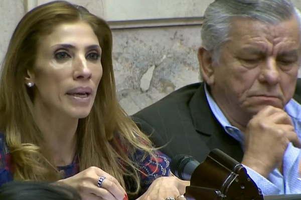 La diputada Claudia de Zamora votoacute  en contra de la iniciativa oficial