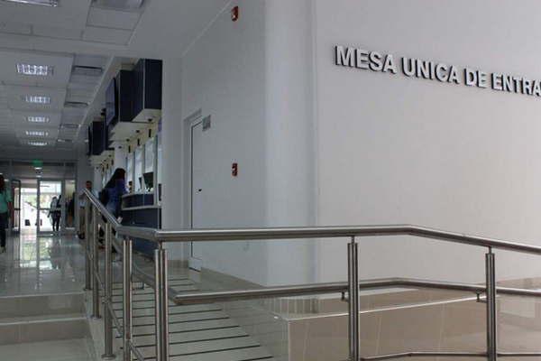 La Mesa Uacutenica de Entradas recibiraacute  escritos para los juzgados de Paz Letrado