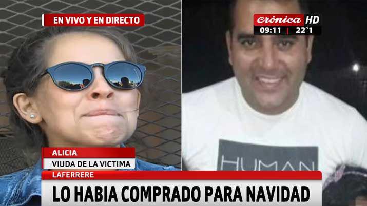 Video  Dramaacutetico relato de la esposa del hombre que mataron para robarle el cuatriciclo
