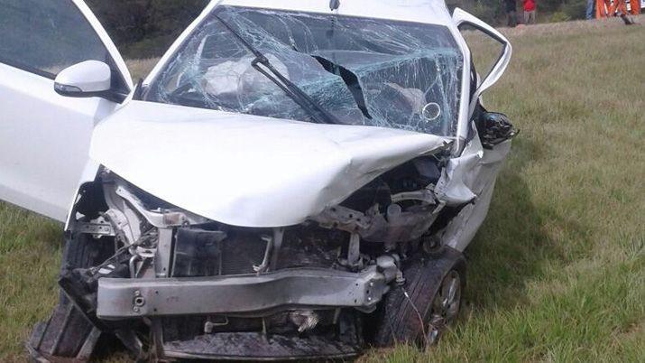 Cuatro heridos en choque sobre ruta 34 y 92 cerca de Colonia Dora