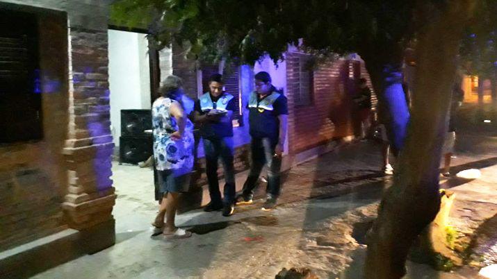 Desalojaron una fiesta que no estaba autorizada