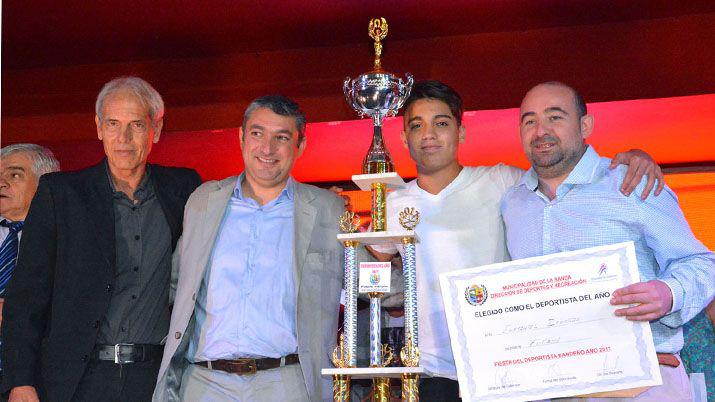 Ezequiel Ceballos fue elegido como el deportista del año