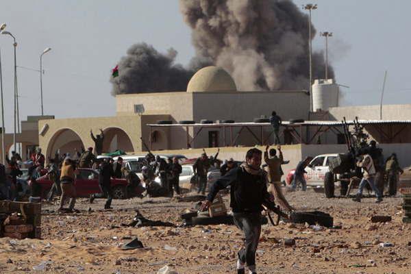 Murieron 36 soldados en la liberacioacuten de Bengasi