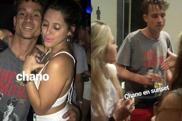 Chano estuvo de fiesta antes de la internacioacuten 