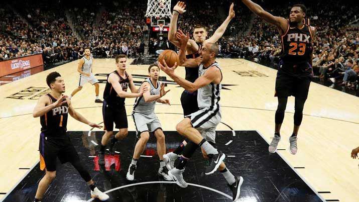 La imagen de Manu Ginóbili lo dice todo