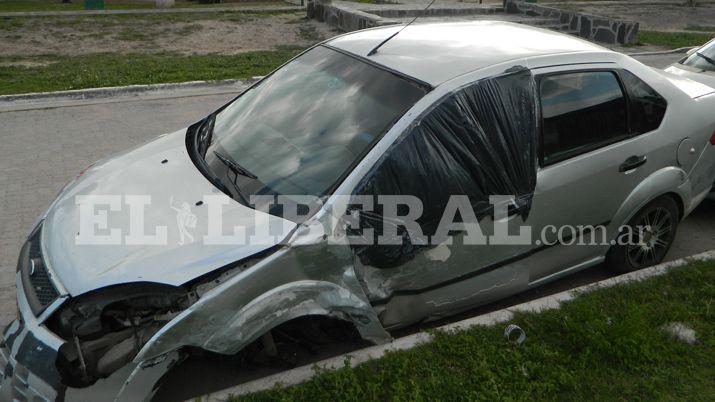 Violento choque dejoacute como saldo lesionados y dantildeos materiales