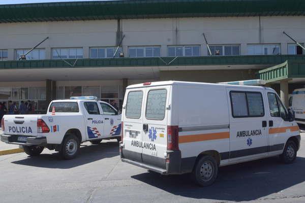 El herido fue asistido en el hospital Regional