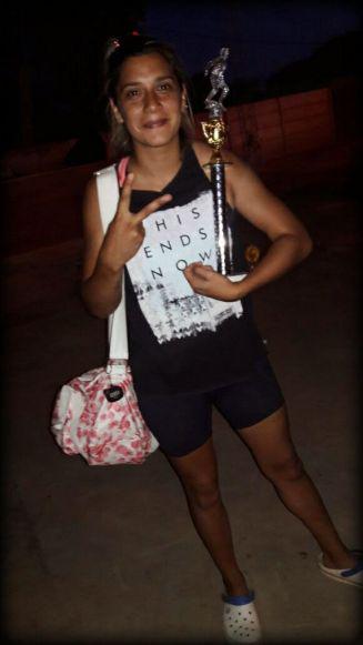 La santiaguentildea que estaacute siendo probada por la Primera Divisioacuten de Fuacutetbol Femenino