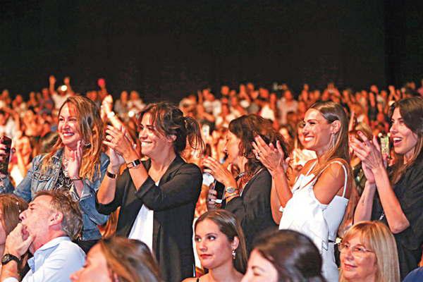Estrellas argentinas disfrutaron del recital de Cristian Castro