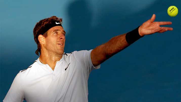 Del Potro le ganoacute a Khachanov y pasoacute a semis en Auckland