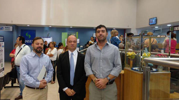 Basavilbaso junto a Piffano y Barrionuevo