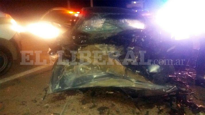 Al menos 2 muertos en un accidente entre dos vehiacuteculos