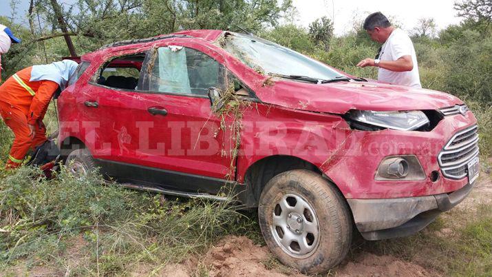 Ruta 34- camioneta protagonizoacute un violento vuelco
