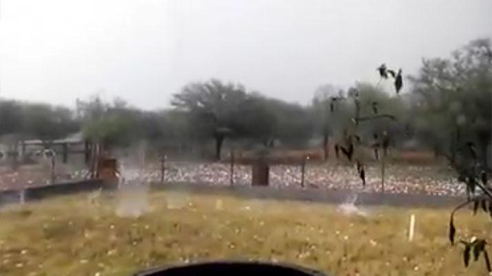 Desmienten caiacuteda de granizo tras la viralizacioacuten de una vieja grabacioacuten