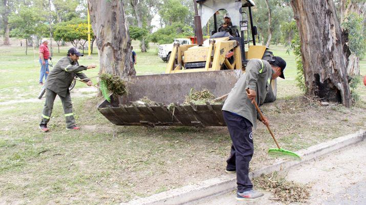 Se realizoacute un operativo de limpieza en el Parque Aguirre