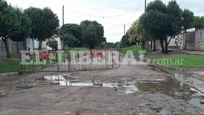El interior santiaguentildeo se vio afectado por las lluvias