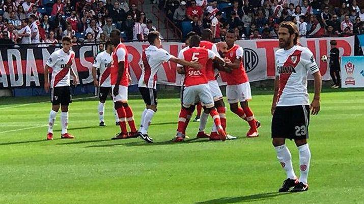 River cayoacute sin atenuantes ante Independiente Santa Fe