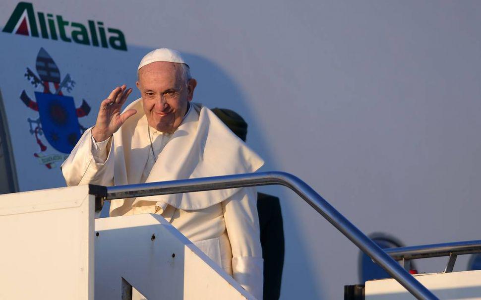 Seguiacute el recorrido del avioacuten que lleva al Papa Francisco a Chile