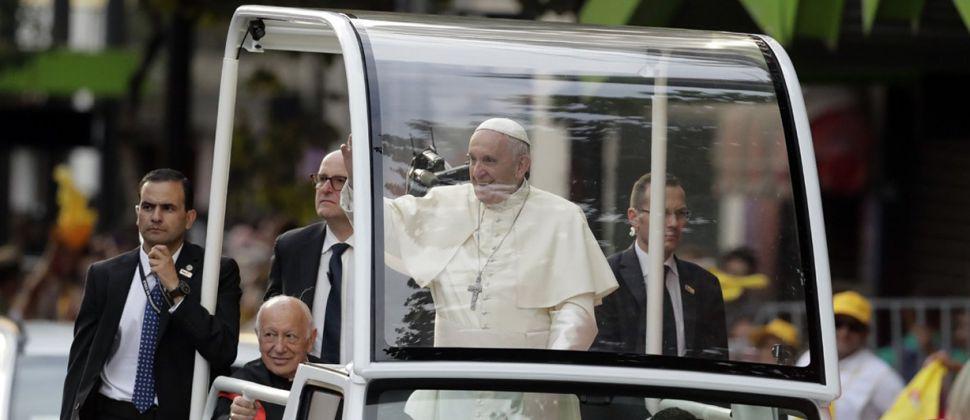 El papa en Chile