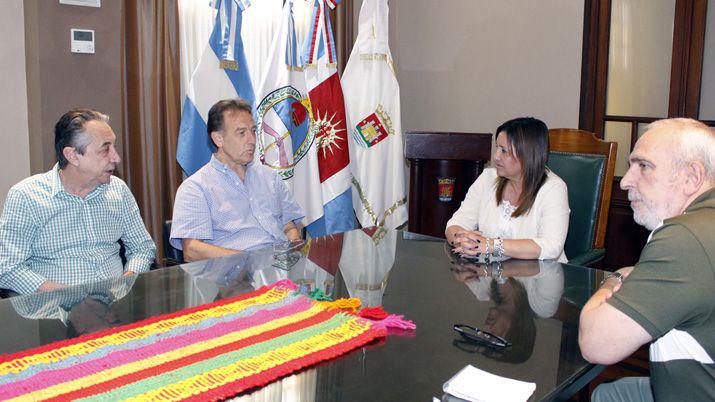 La intendente se reunioacute con la Caacutemara de Comercio e Industria