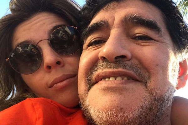 Difundieron un audio de Diego Maradona y Dalma estalloacute por Twitter contra Morla 