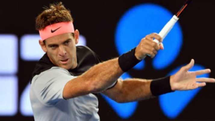 Del Potro vencioacute a Tiafoe en el Abierto de Australia