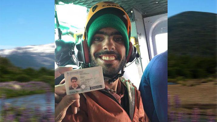 El andinista desaparecido hace 10 diacuteas fue hallado por un perro