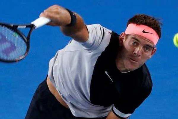 Auspicioso debut de Del Potro