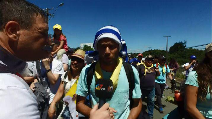 VIDEO  iquestQueacute dijeron los feligreses tras la misa del Papa en Temuco