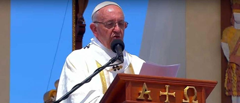 EN VIVO El Papa Francisco oficia su ltima misa antes de partir a Per