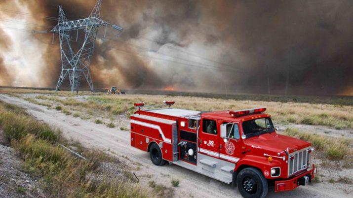 El incendio en Puerto Madryn afectoacute unos 12 kiloacutemetros de campos