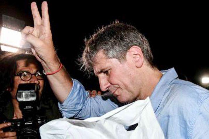 El ex presidente de la Nación fue liberado tras 70 días de detención