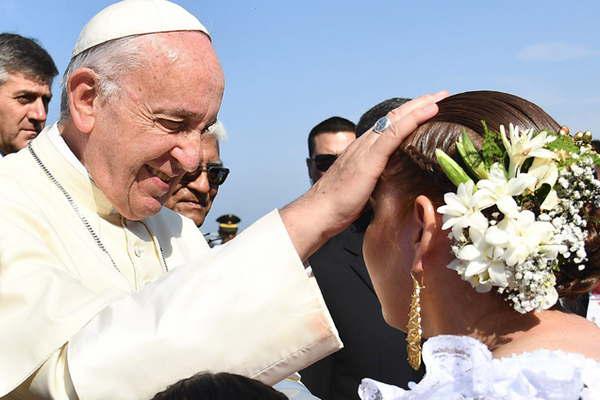 Peruacute- el papa Francisco pidioacute luchar contra la plaga del femicidio en toda Latinoameacuterica