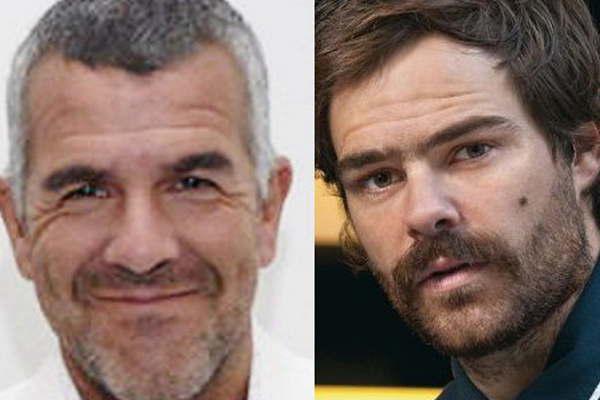 Dady Brieva y Peter Lanzani enfrentados por una 4x4