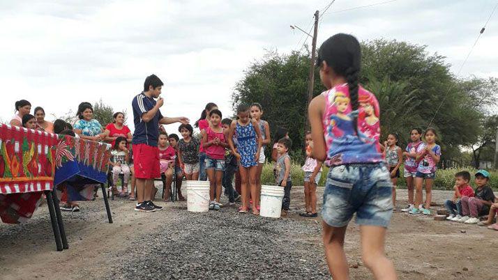 Los chicos de Clodomira disfrutan de la colonia de vacaciones