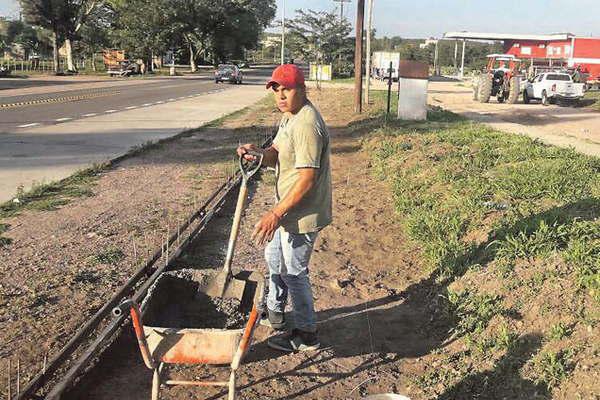 El municipio ejecuta nuevas obras para Villa Ojo de Agua