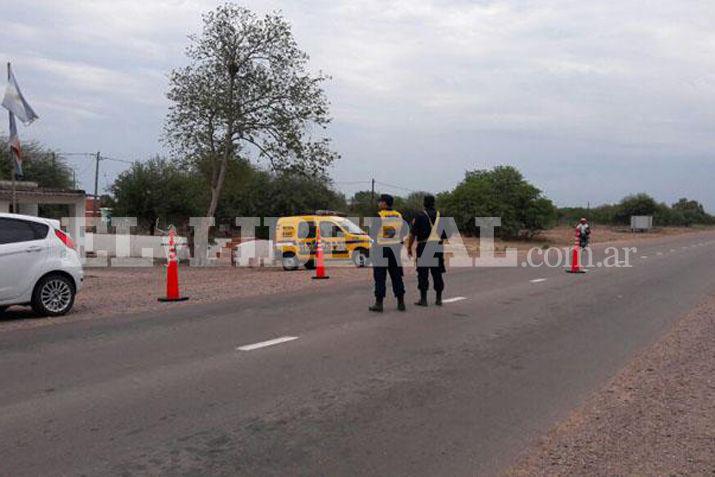 La moto fue detectada en medio de un control de la Policía de la Provincia implementado en la ruta 34