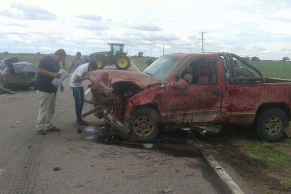 Triple choque sobre la ruta 89 se cobroacute la vida de un chaquentildeo