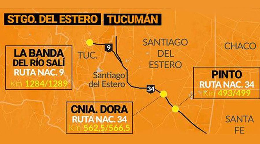 La Agencia Nacional de Seguridad Vial  instaloacute radares en Pinto y Colonia Dora